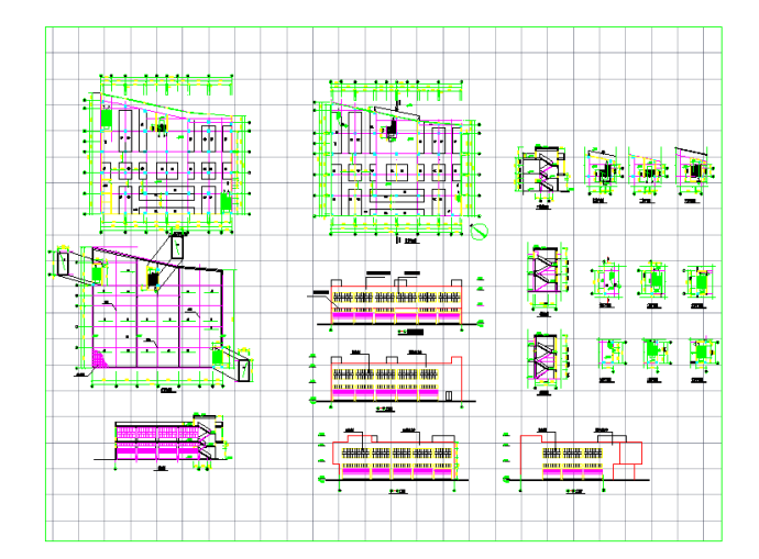 某市某市场工程建筑设计图_图1
