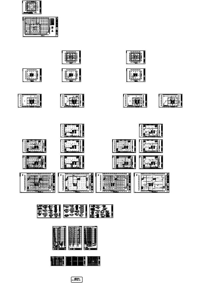 [河南]49996.31㎡一类高层办公楼强弱电 全套施工图纸_图1