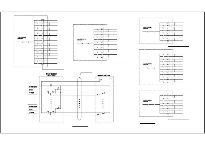 某厂区路灯电气CAD系统图_图1