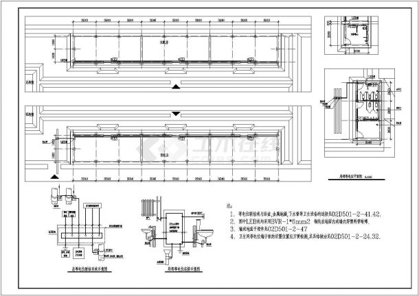 宣仁庙电气CAD设计方案-图一