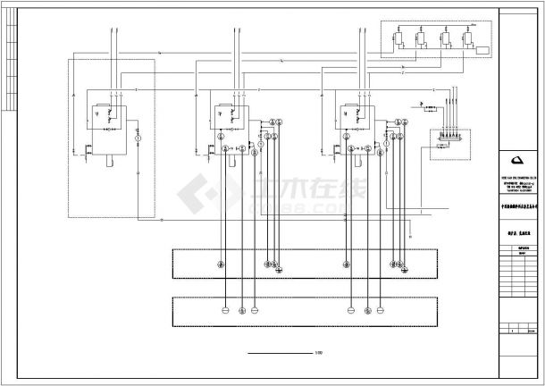 某燃油锅炉房平面图电气设计CAD完整详细-图一