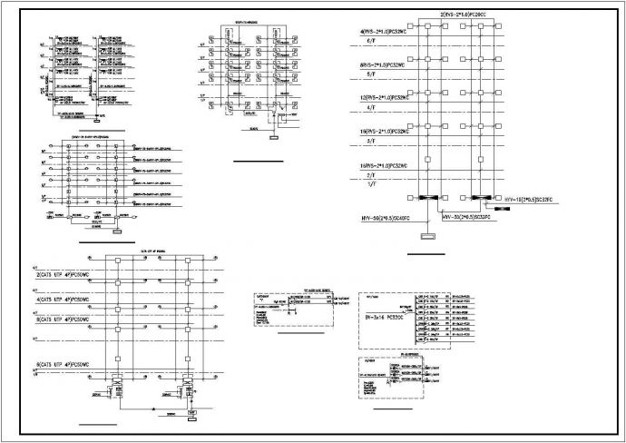 某单体住宅楼电气设计CAD图纸内含电气施工说明_图1