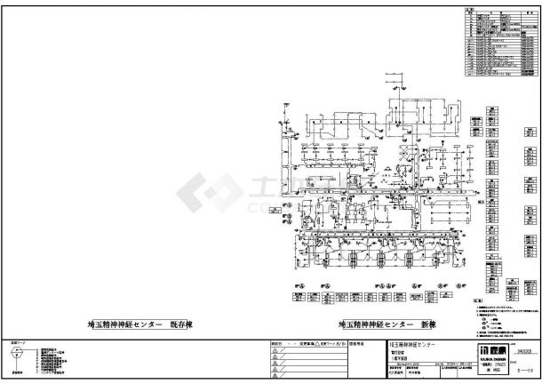 某医院电气设计CAD图纸内含电气施工说明-图二