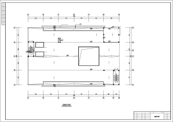 某综合楼电气设计CAD图纸 内含总体布置图_图1