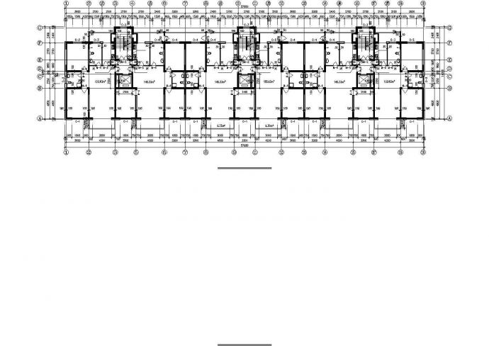 某小区大型14+1层框架结构住宅楼设计CAD图纸_图1