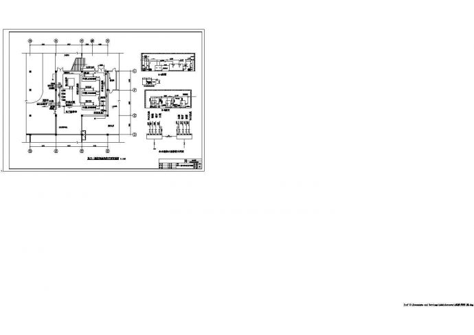 重庆市北碚区金山大厦空调系统全套设计CAD图纸_图1