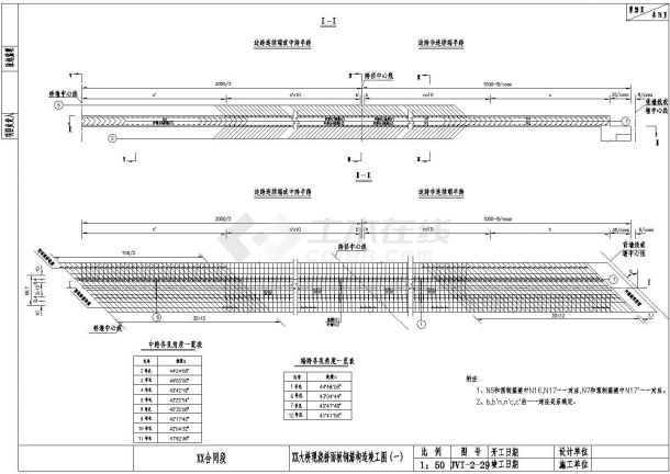 20米后张法预应力空心箱梁现浇桥面板节点详图设计-图一