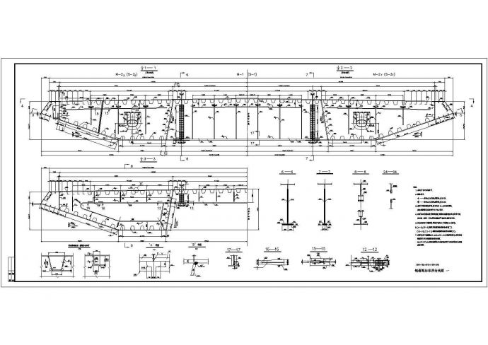 (50+180+618+180+50)米斜拉桥钢箱梁标准段结构节点详图设计_图1