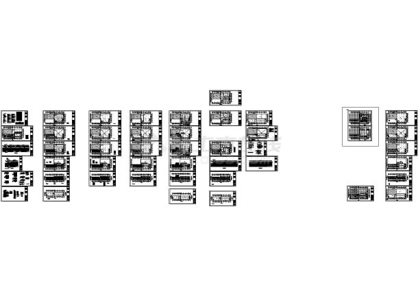 [长春]七层综合商业楼全套电气施工设计图纸-图一
