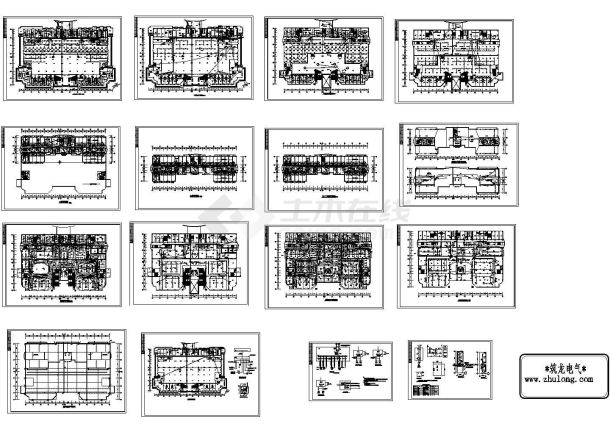  Electrical design and construction drawing of a star hotel - Figure 1