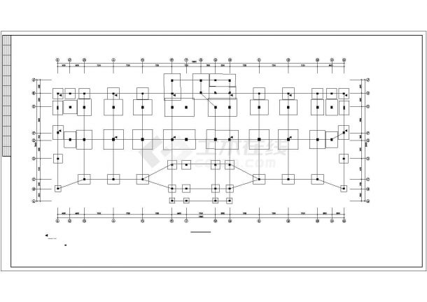 某医疗综合楼电气设计总平面图CAD完整详细平面图纸-图一