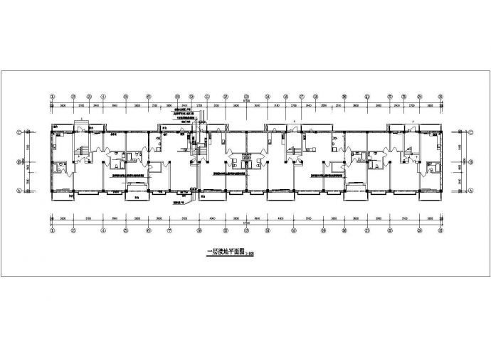 某住宅电气设计总平面图CAD完整详细平面图纸_图1