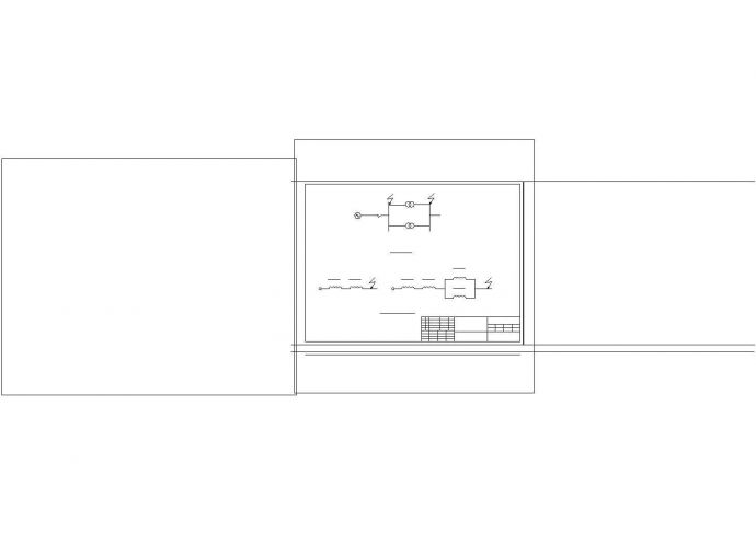 某区10KV配电系统设计规划cad图纸，共一份图纸_图1