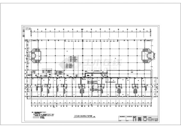 保定市某地广场楼电气设计规划cad图纸，共一份图纸-图二