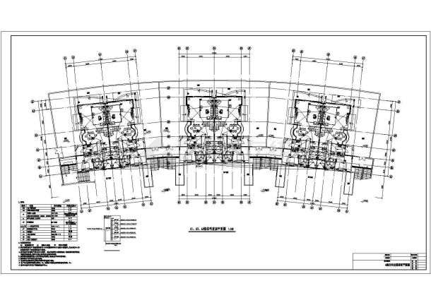 某英伦式住宅楼电气设计CAD平面图大样图（含设计说明）-图二