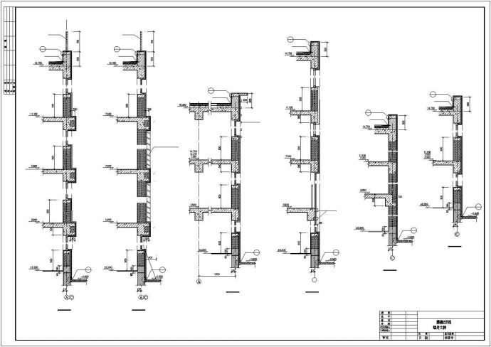 办公楼设计_呼和浩特市车站西街某5040平米四层框架办公楼建筑设计CAD图纸_图1