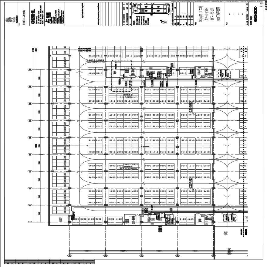 HWE2C043EKB1C-电气-地下室04地下一层-C区电力干线平面图.pdf-图一