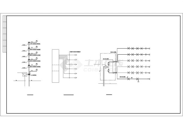 西安某宾馆电气设计CAD平面图大样图（含设计说明）施工图-图一