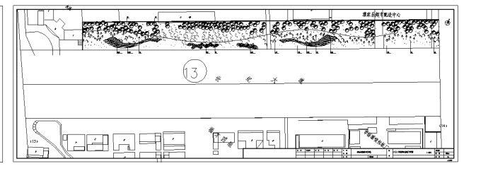 2套道路绿化带植物种植设计施工cad图纸_图1