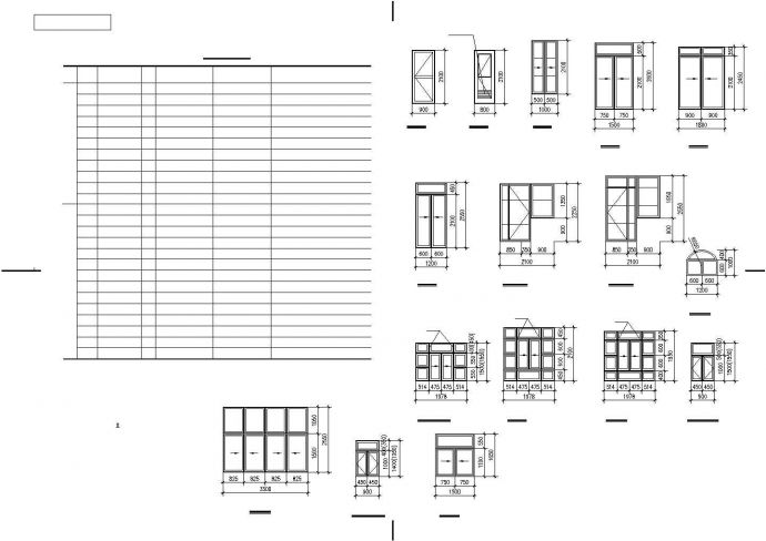 某联排别墅建筑CAD全套设计方案_图1