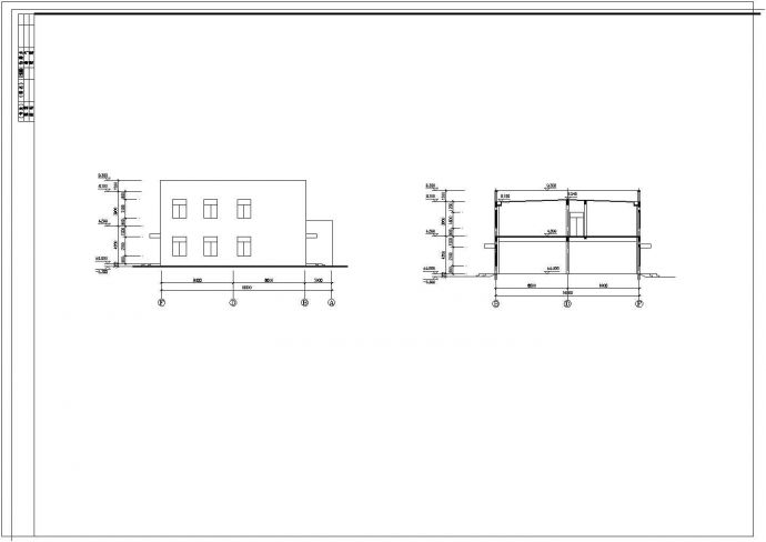 食堂浴室建筑CAD设计方案图纸_图1