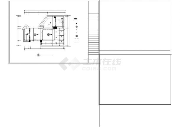 [福建]单身公寓楼装修设计cad施工图纸-图二
