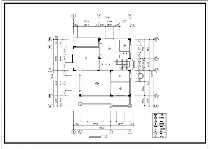 某城市现代风格高级别墅建筑装修方案设计施工CAD图纸_图1