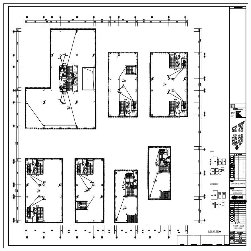 A3-04 地块 C39-C45 三层电气平面图.pdf-图一