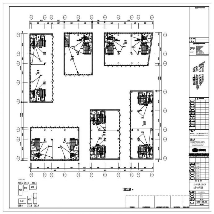 A3-04 地块 A29-A34 三层电气平面图.pdf_图1