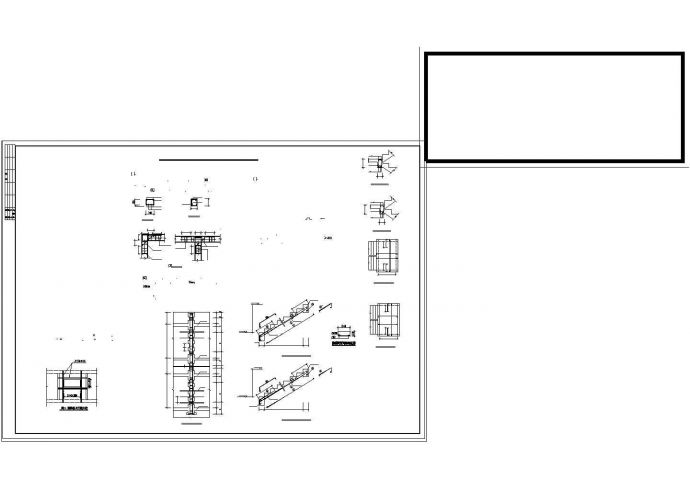 某住宅楼结构设计cad施工图纸_图1