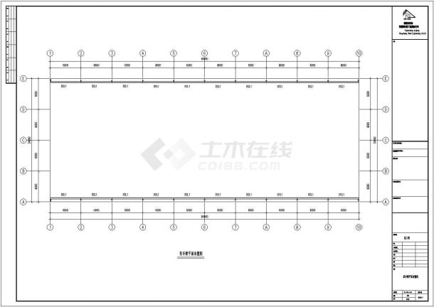 福建公司钢结构CAD金炭工程施工图-图二