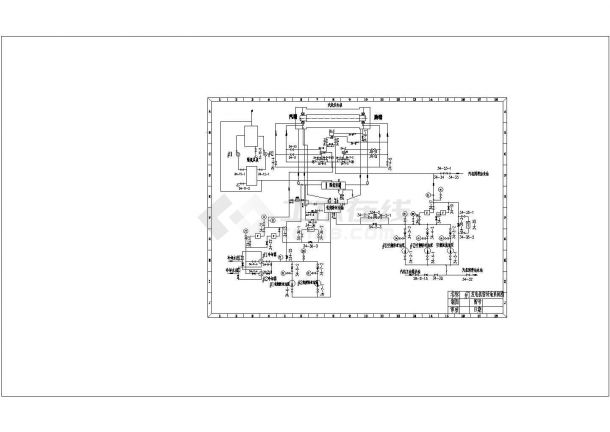 发电机汽机系统图CAD图纸设计-图一