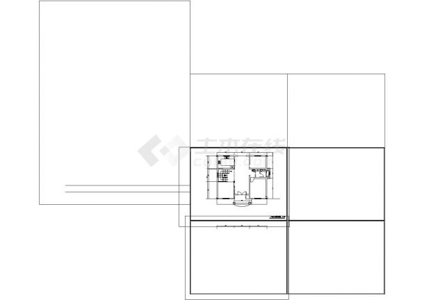 2层平米农村房屋CAD图纸设计-图二