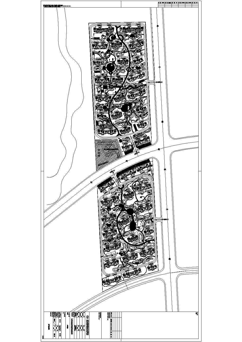 句容市水畔新居小区二期景观CAD绿化图