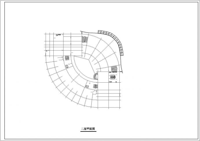 某大学星级会馆CAD建筑方案图_图1