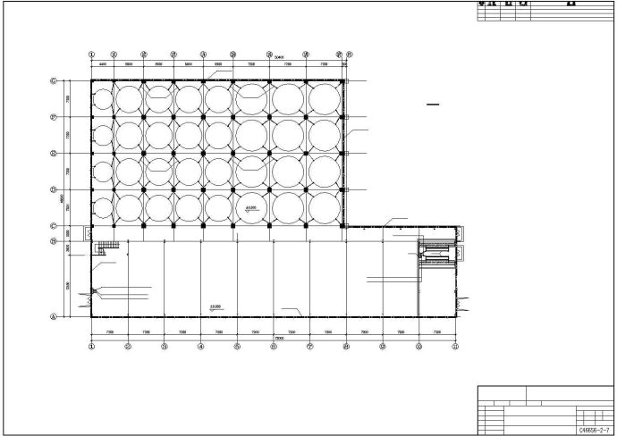 某啤酒厂发酵车间电气设计CAD平面图大样图施工图纸_图1