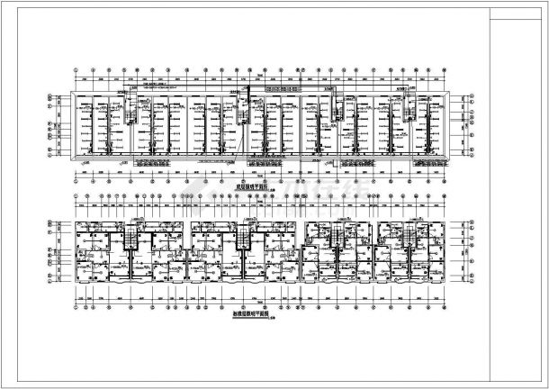 某住宅楼电气设计CAD施工图-图二
