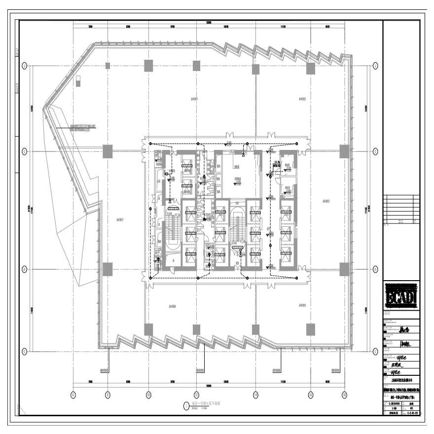 2016-04-25 E-2-25-121 南区一号楼七层平面图（广播）-E-2-25-121.pdf-图一