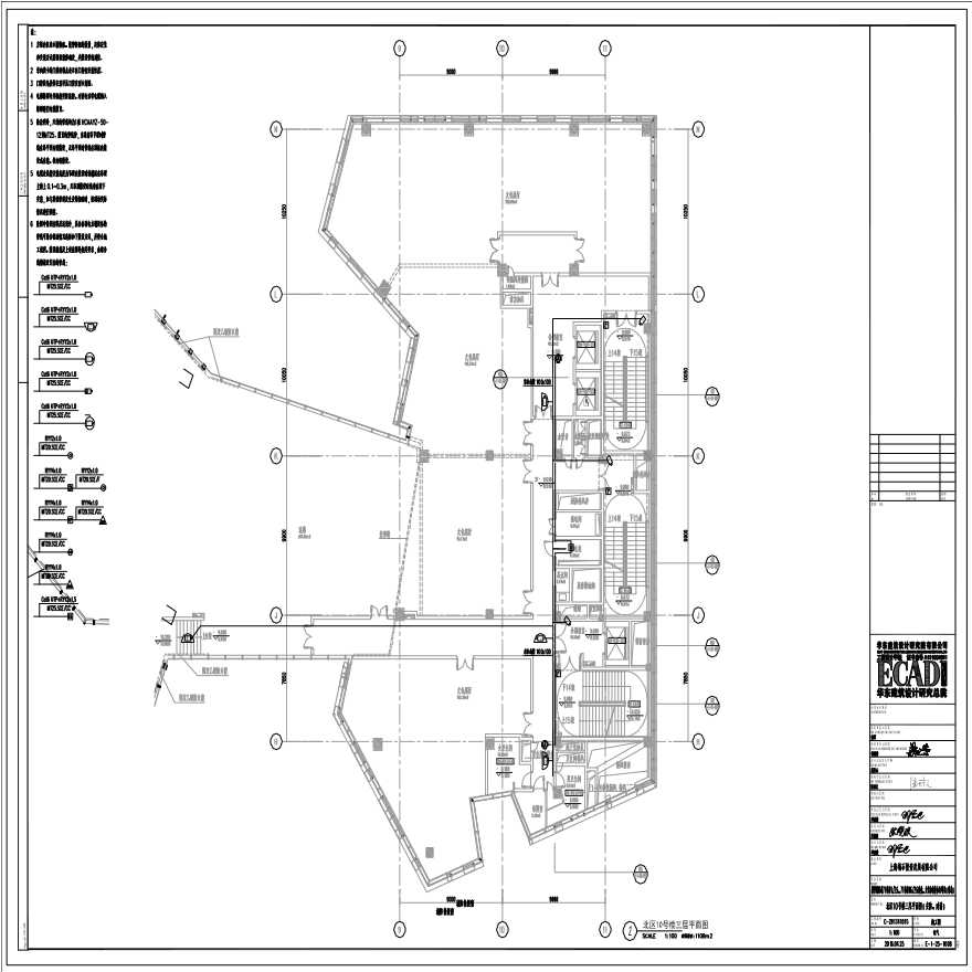 2016-04-25 E-1-25-1008 北区10号楼三层平面图（安防、对讲） E-1-25-1008 (1).pdf-图一