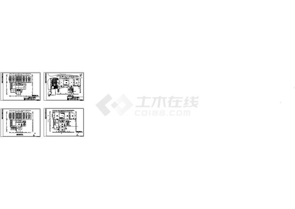 杭州中式现代风格3层历史博物馆建筑方案图纸-图一