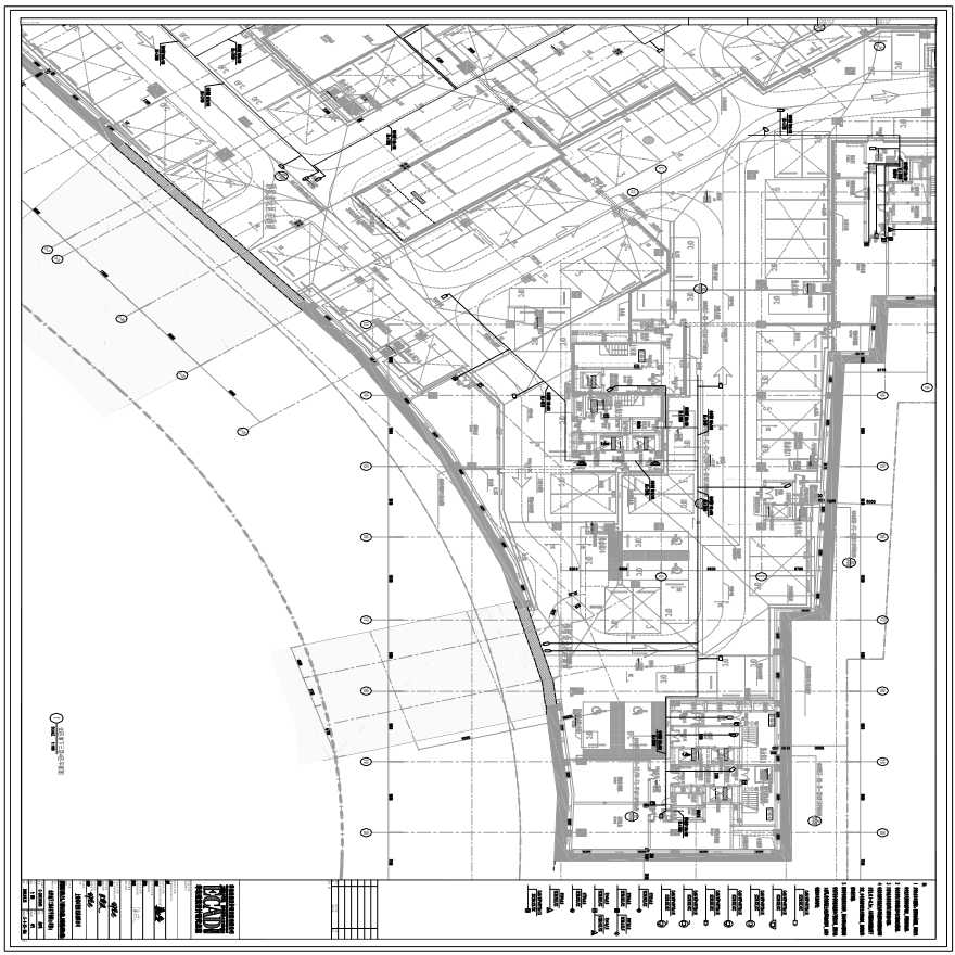 2016-04-25 E-1-25-06~10 北区地下三层1~5区平面图（安防） E-1-25-09A 北区地下三层4区平面图.pdf-图一