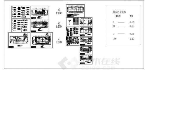 某地高层办公楼电气设计施工图-图一