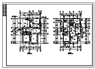 最新整理三套多层现代简约风格别墅建筑全套施工图资料合集-图一