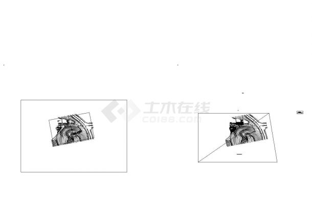 00013特色中式景墙徽派浙江江苏结构设计图CAD-图二
