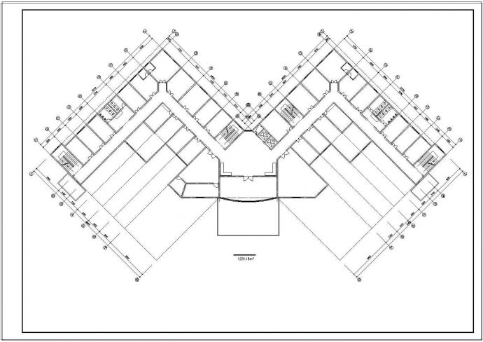 医院建筑CAD方案设计施工图_图1