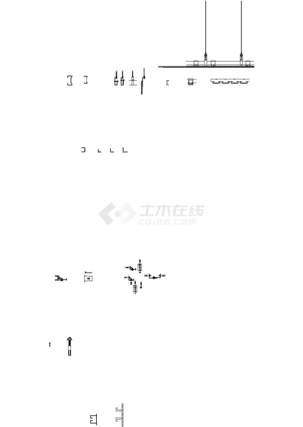 某别墅五金配件设计图-图一