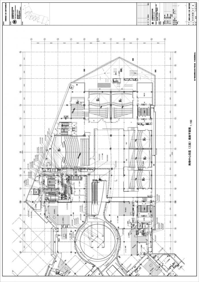 E-2-212C 购物中心四层（三段）插座平面图 0版 20150331.PDF_图1
