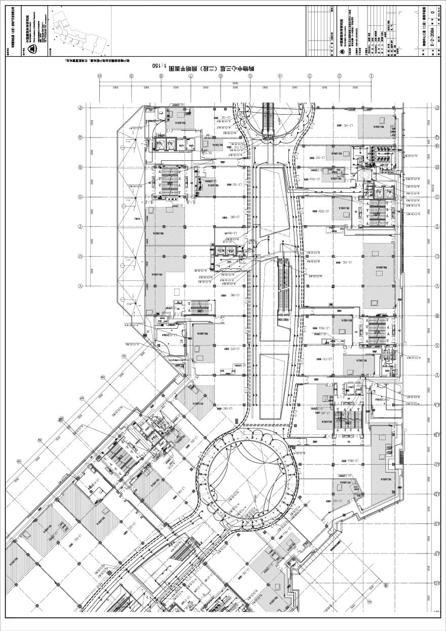 E-2-208A 购物中心三层（二段）照明平面图 0版 20150331.PDF-图一