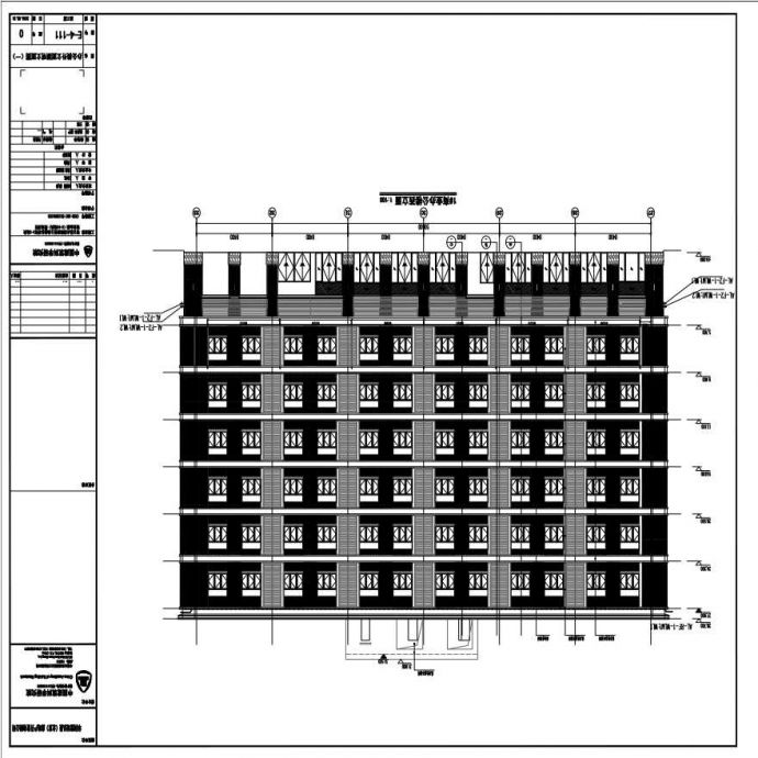 E-4-111 办公楼外立面照明立面图（一） 0版 20150331.PDF_图1