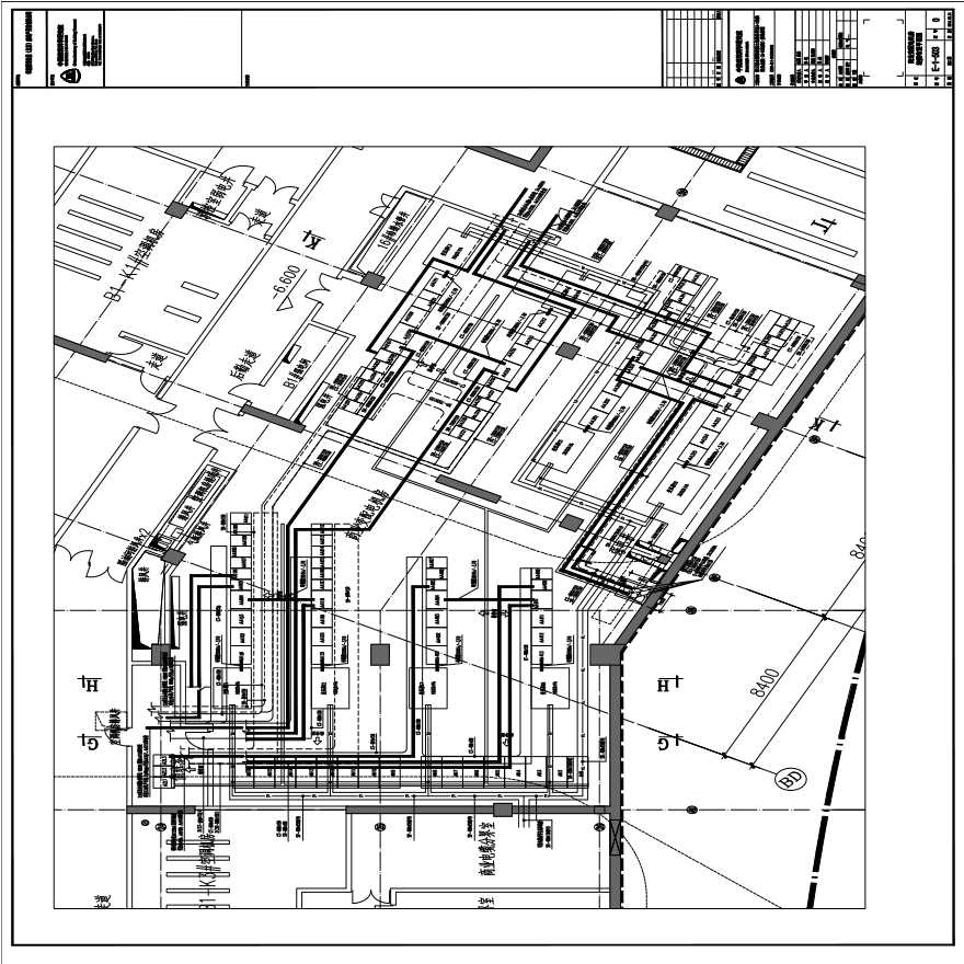 E-1-503 商业变配电机房线槽布置平面图 0版 20150331.PDF-图一